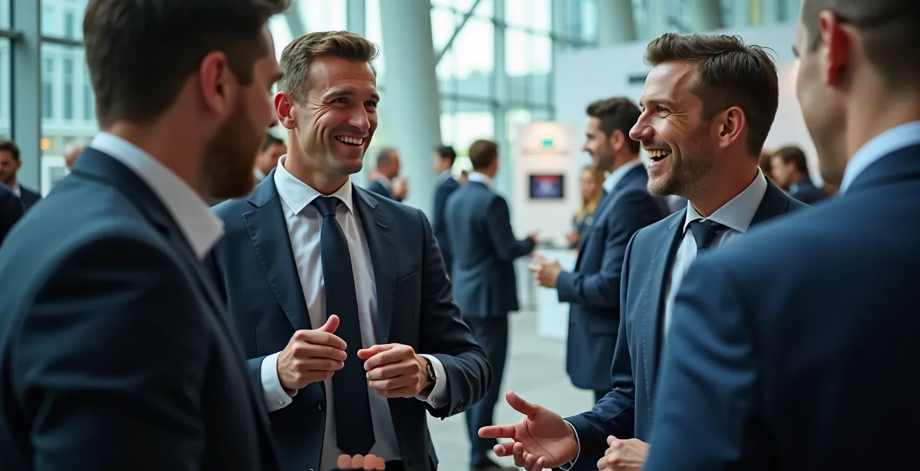 Événement de réseautage professionnel d'Aéro Montréal avec dirigeants de l'industrie aérospatiale