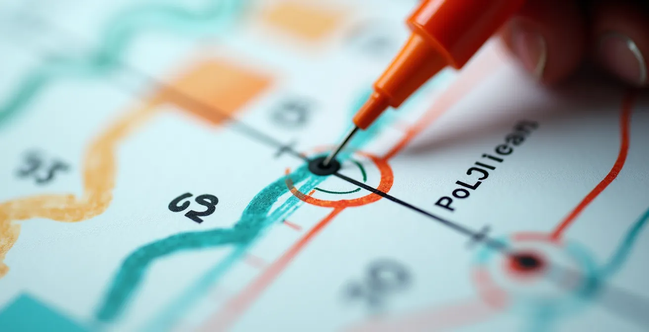 Gros plan sur un calendrier de production avec jalons critiques pour une startup manufacturière