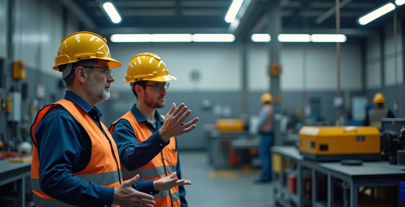 Mise en situation pratique d'évaluation des compétences dans un atelier industriel québécois